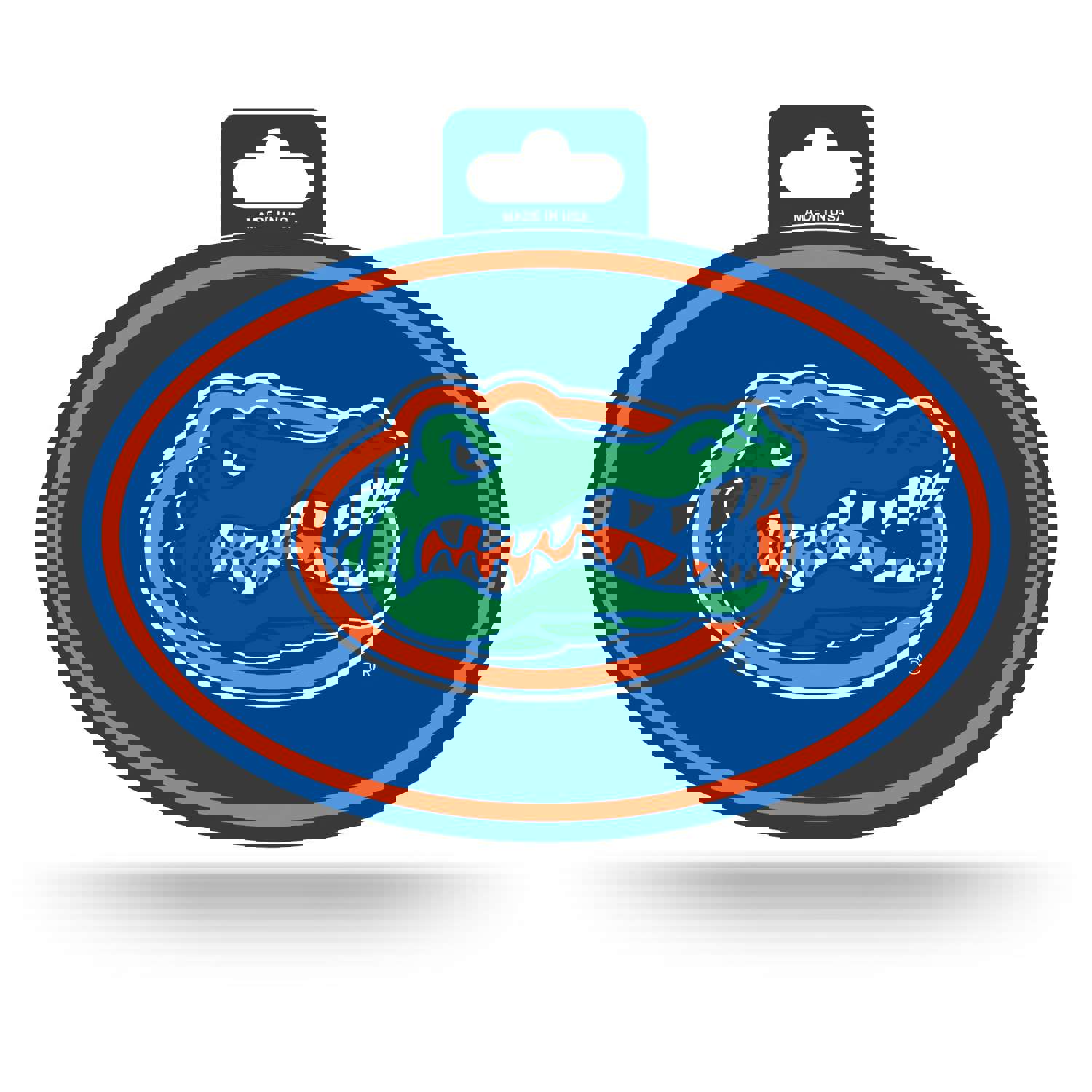 Florida Gators Oval Decal Full Color Sticker - 3.75 x 5.75 Inches - Officially Licensed