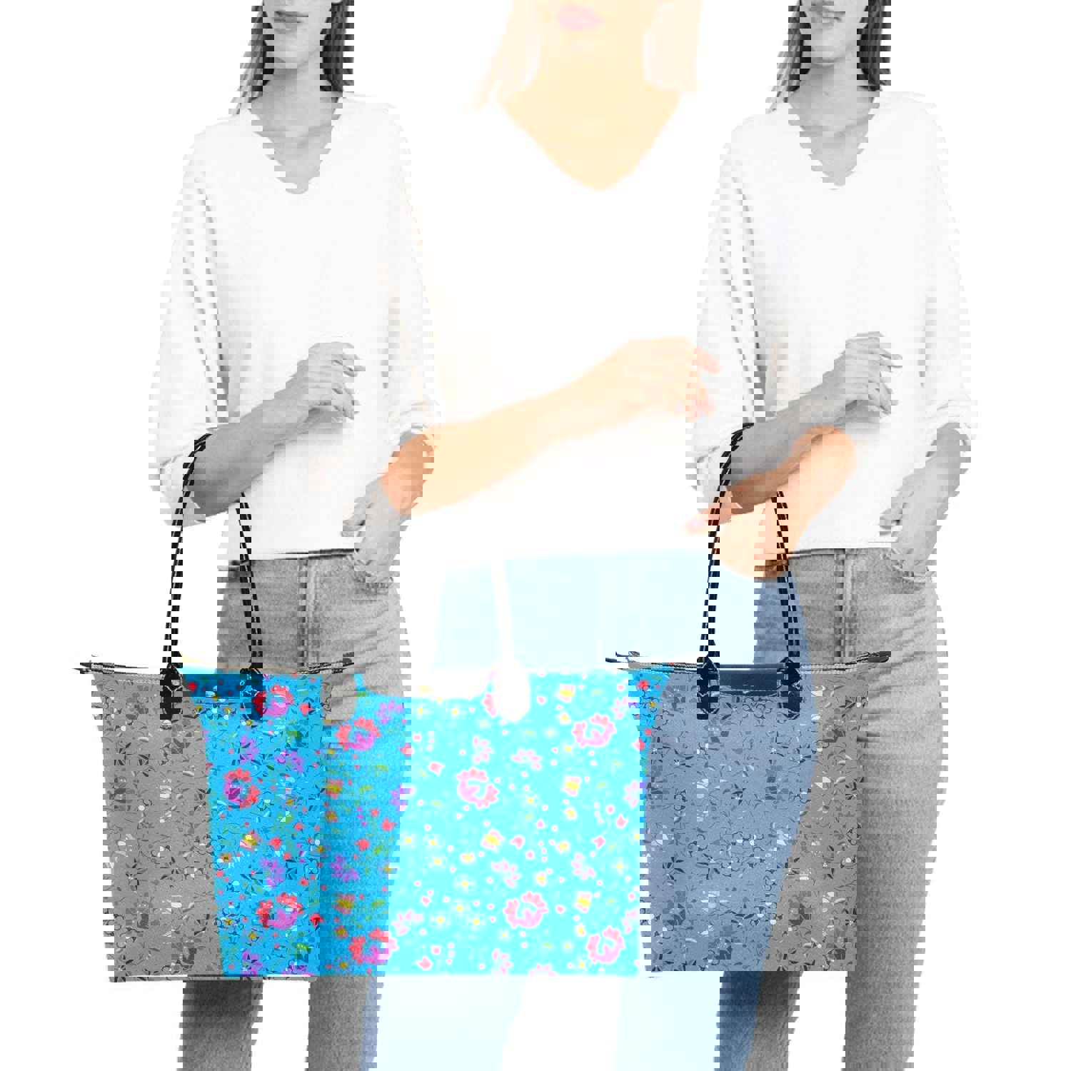 Fleur Indigine Ciel Single-Shoulder Lady Handbag