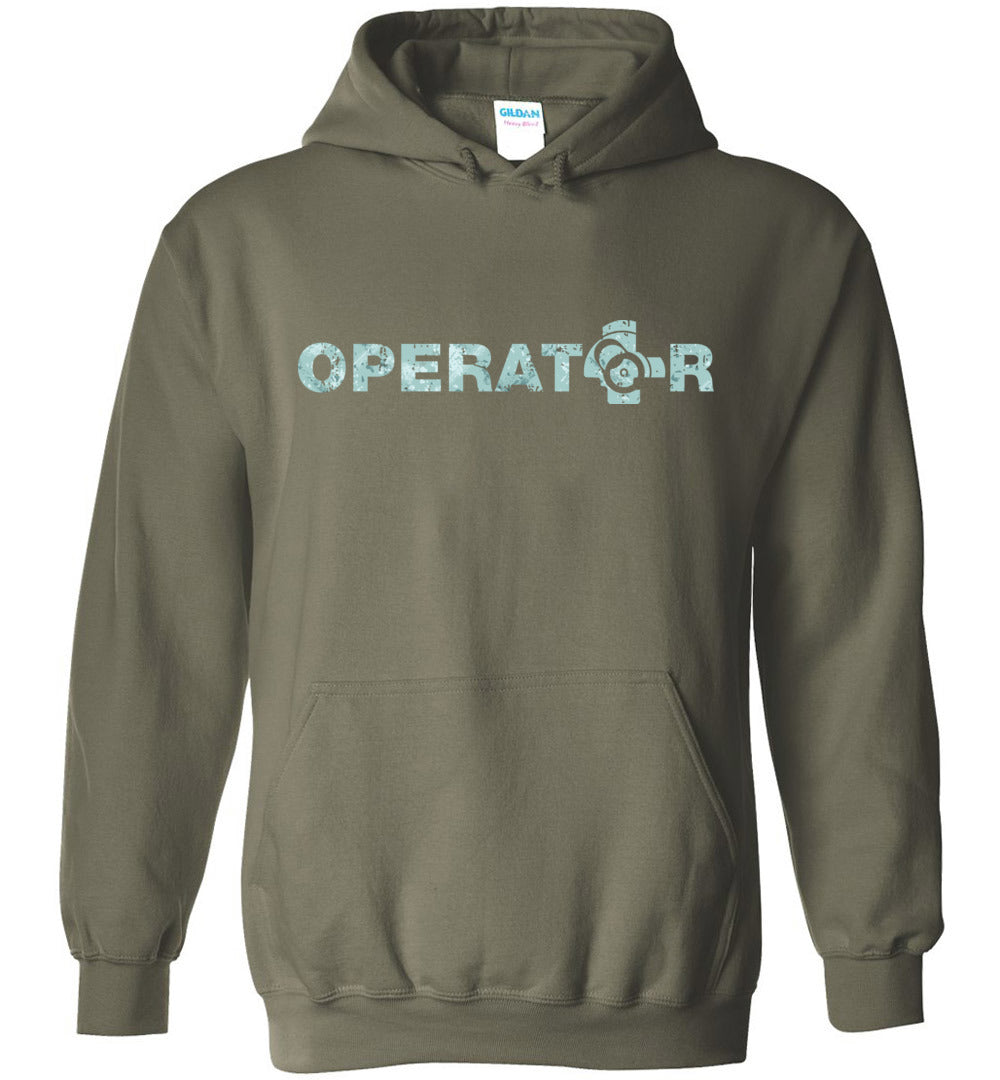 AK-47 Operator and Bolt Face Mens Hoodie