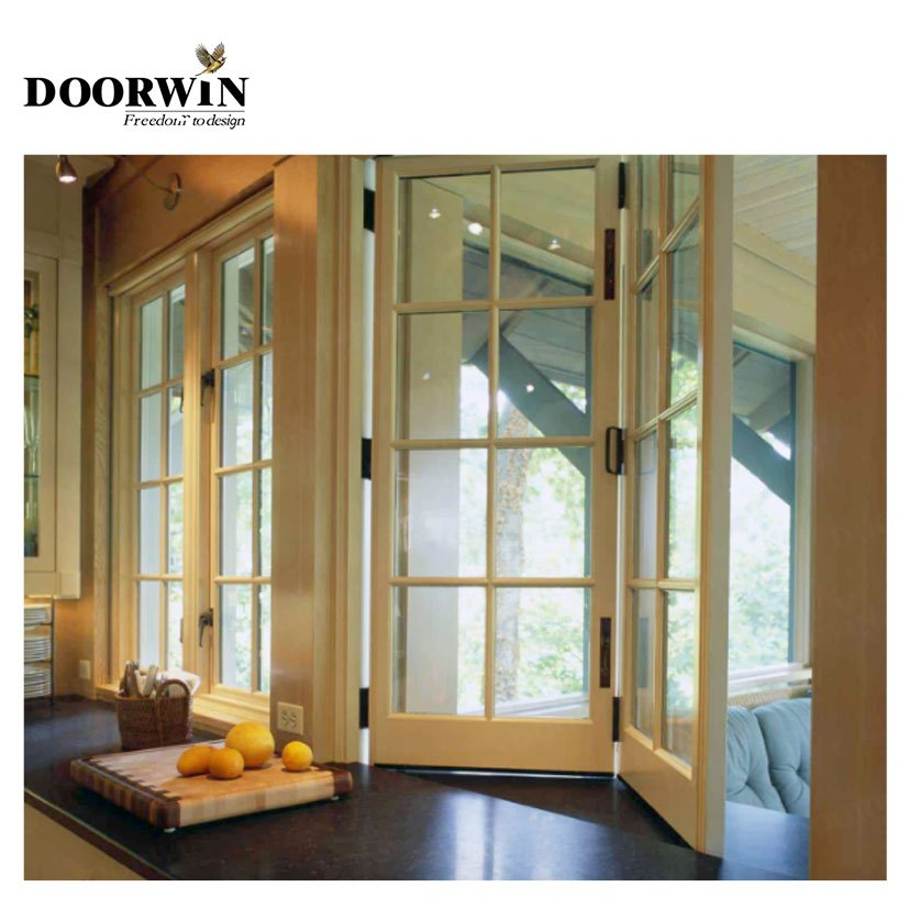 DOORWIN Premium Wood Aluminum Windows - Energy Efficient & Durable