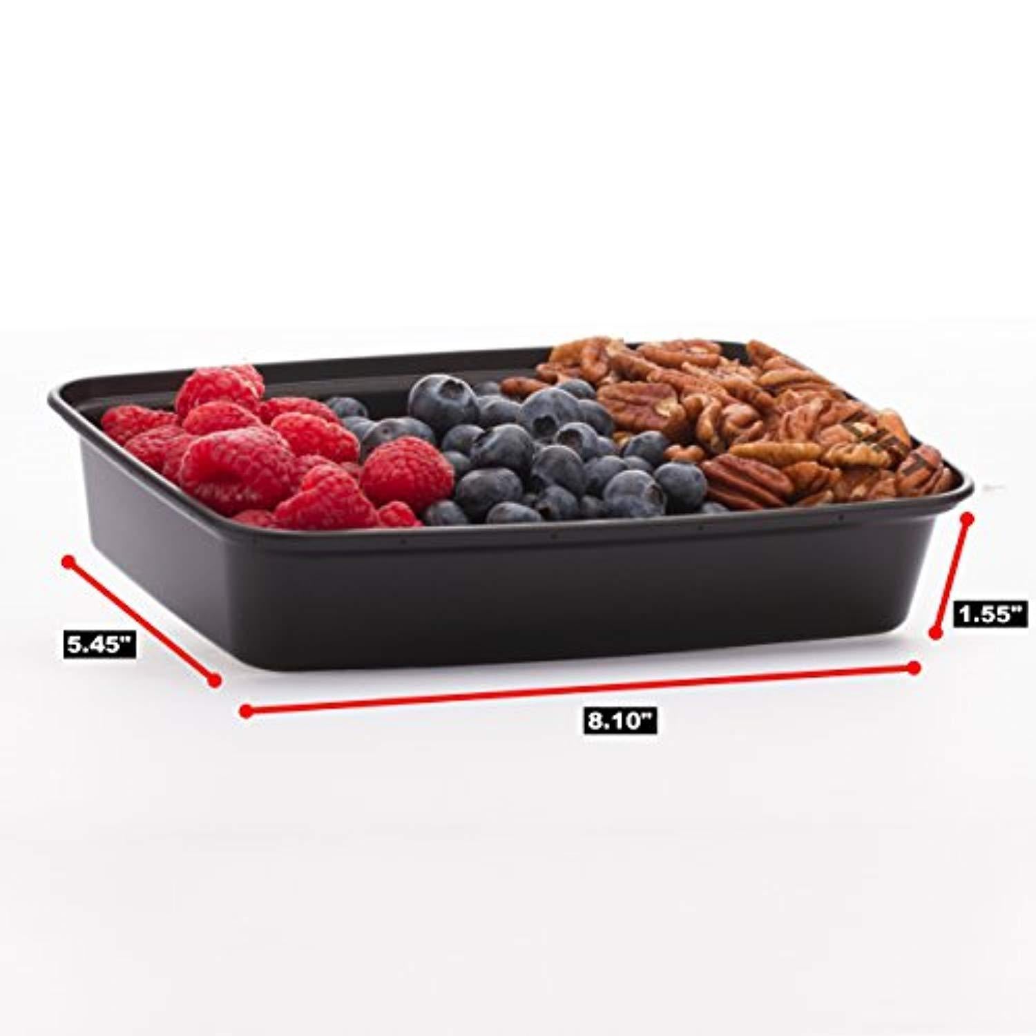 BPA-Free Meal Prep Containers - 14 Pack, 1 Compartment, 28 Ounce - Reusable, Microwave Safe