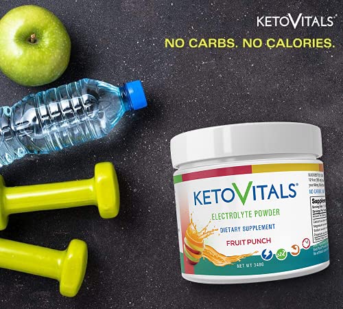 Keto Vitals Electrolyte Powder - Keto Friendly Hydration & Energy Booster