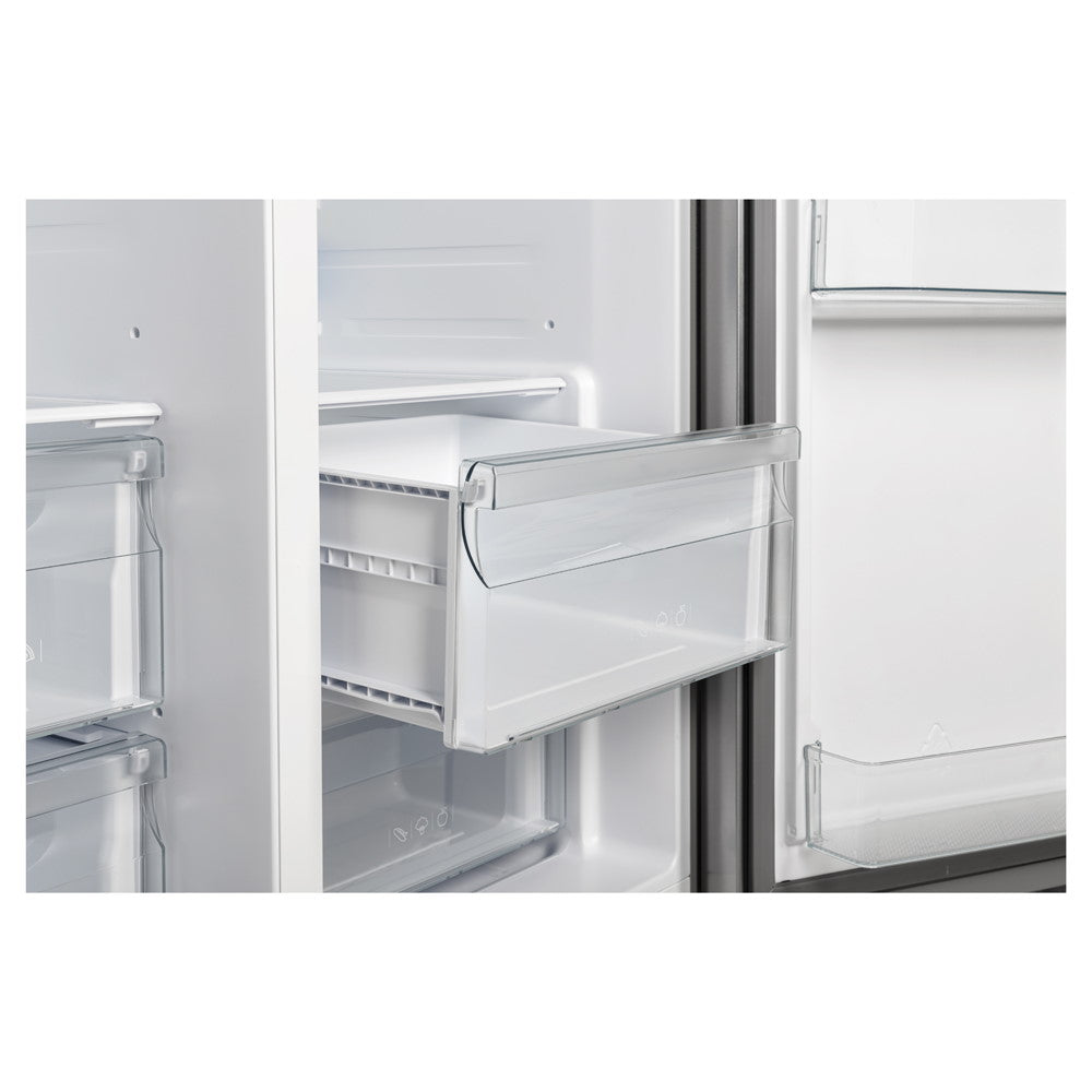 Forno FFRBI1844-36SB 36″ Side by Side Refrigerator 20.0cuft with Ice Maker