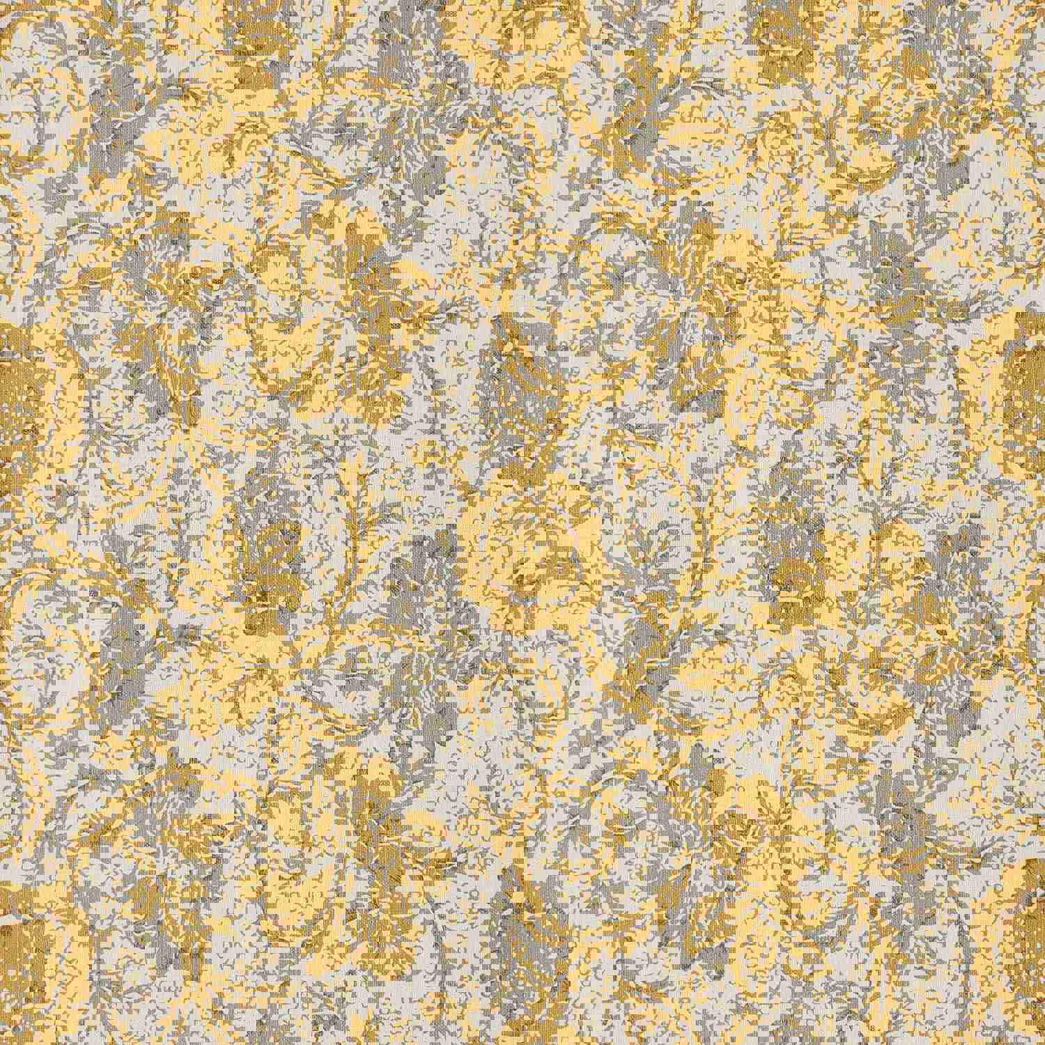 Dorset Gold Floral Swag Set of 2 - Farmhouse Decor (36x36x16)