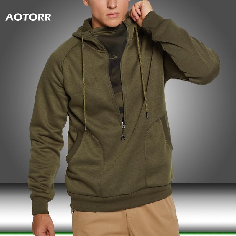 Men's Camouflage Patchwork Hoodie - Lightweight Streetwear Pullover