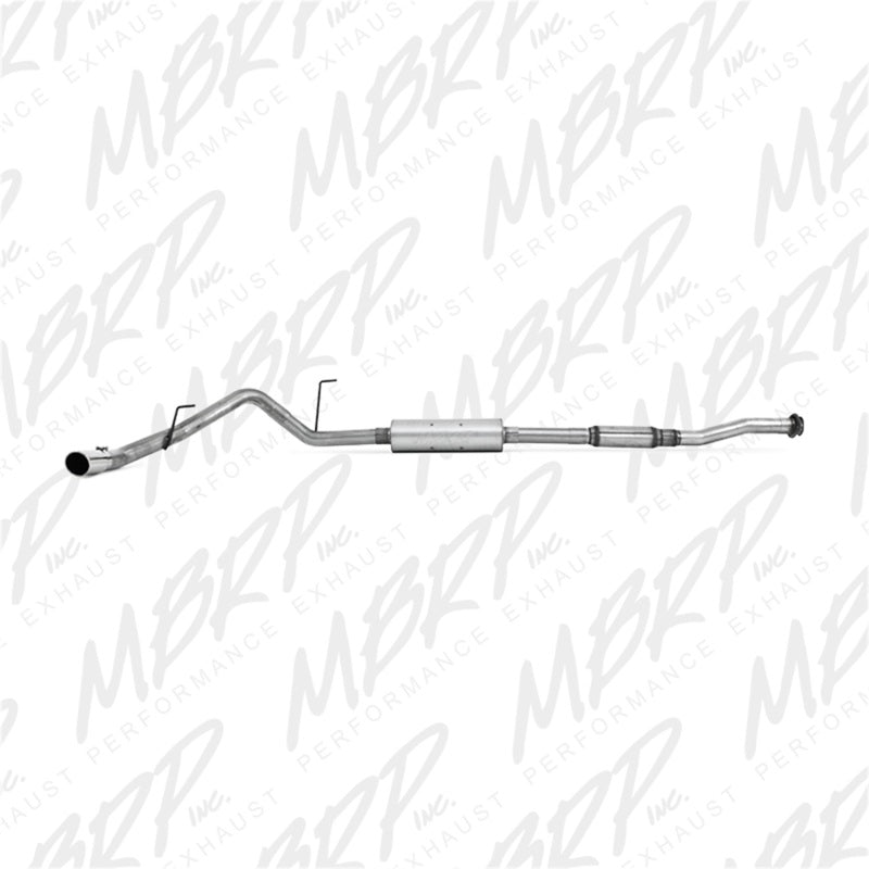 MBRP S5230AL Ford 3 Inch Cat Back Exhaust System Single Side Exit Installer Series For 11-14 Ford F-150 5.0L Long Bed