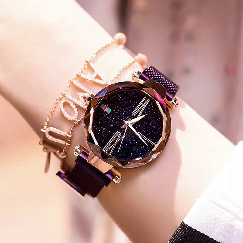 Cosmic Design Luxury Women's Watch with Japan Quartz Movement