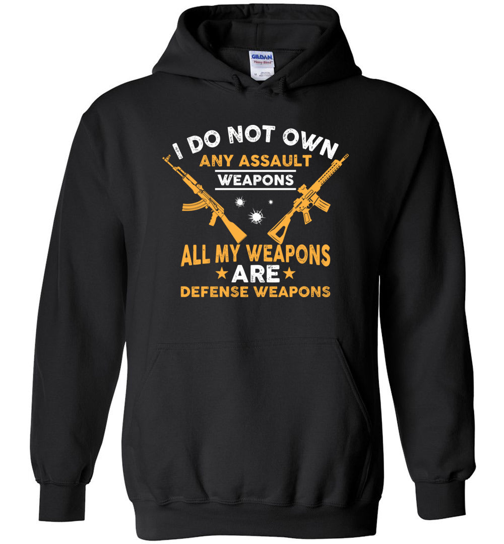 I Do Not Own Any Assault Weapons... Mens Hoodie