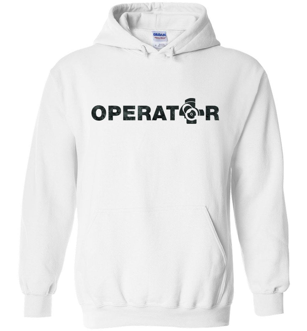AK-47 Operator and Bolt Face Mens Hoodie