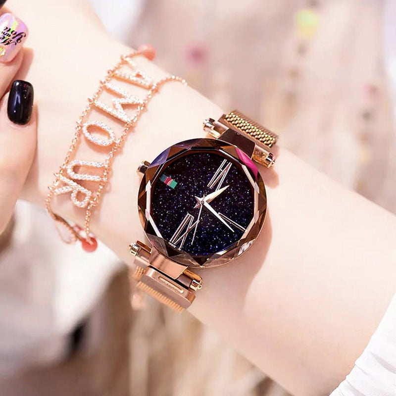 Cosmic Design Luxury Women's Watch with Japan Quartz Movement