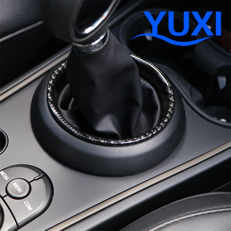 Car Gear Lever Panel Ring Cover for BMW MINI ONE COOPER S F54 F55 F56 F57 F60 Countryman Interior Decoration Accessories
