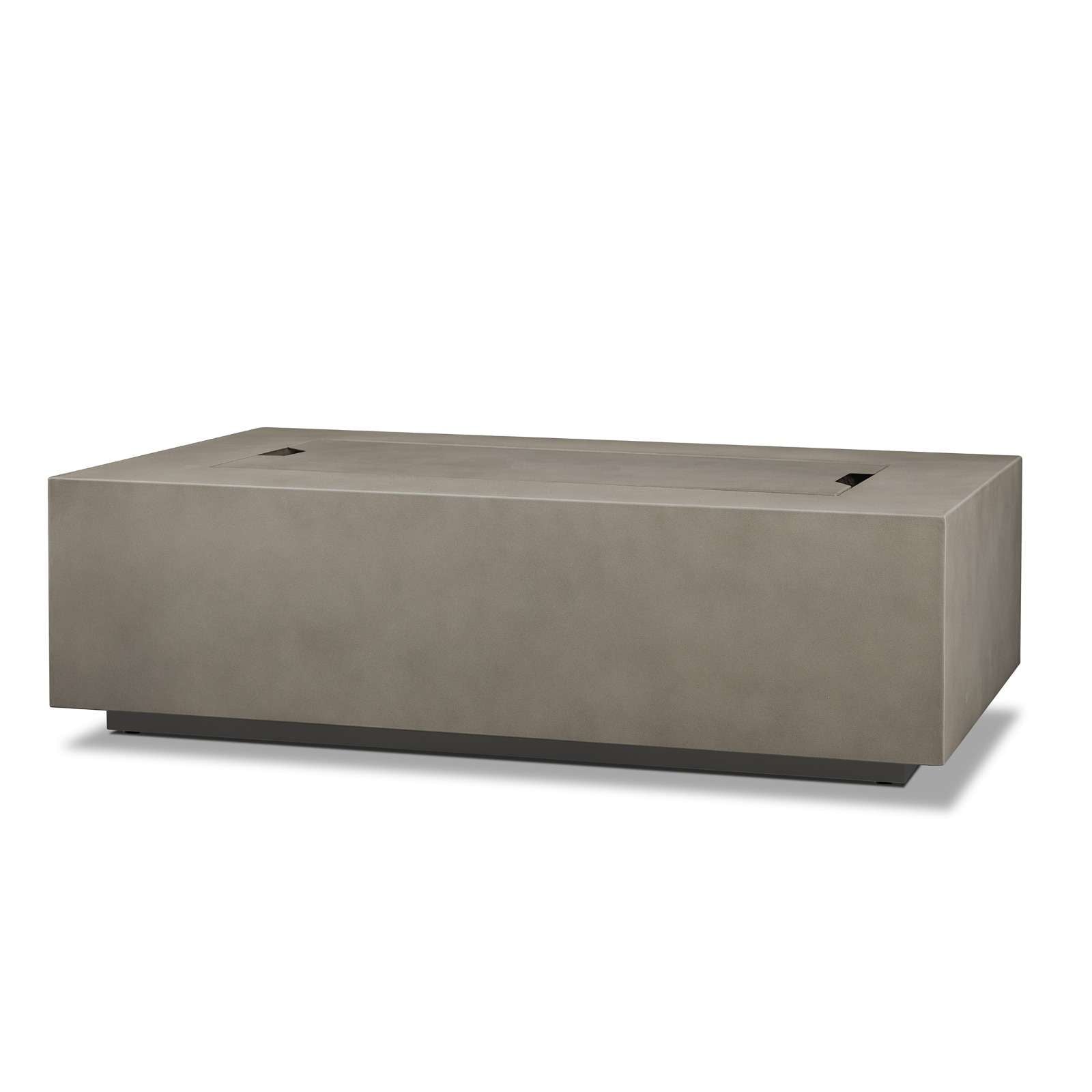 Real Flame Aegean 50 Rectangle Propane or Natural Gas Fire Pit Table