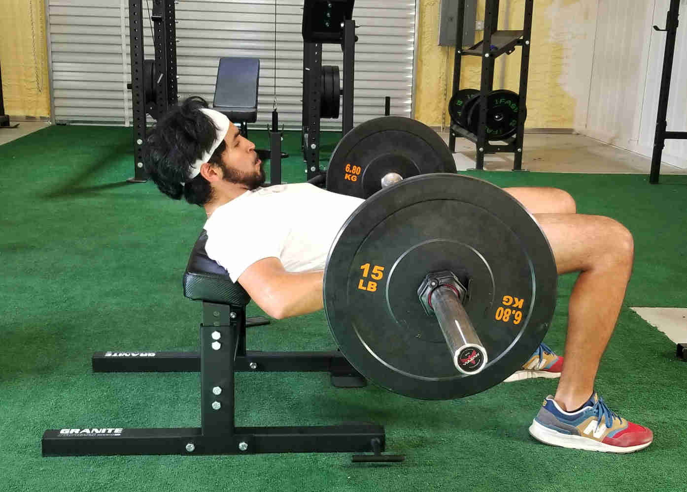 Granite Fitness Super Versa Bench with Resistance Band Station