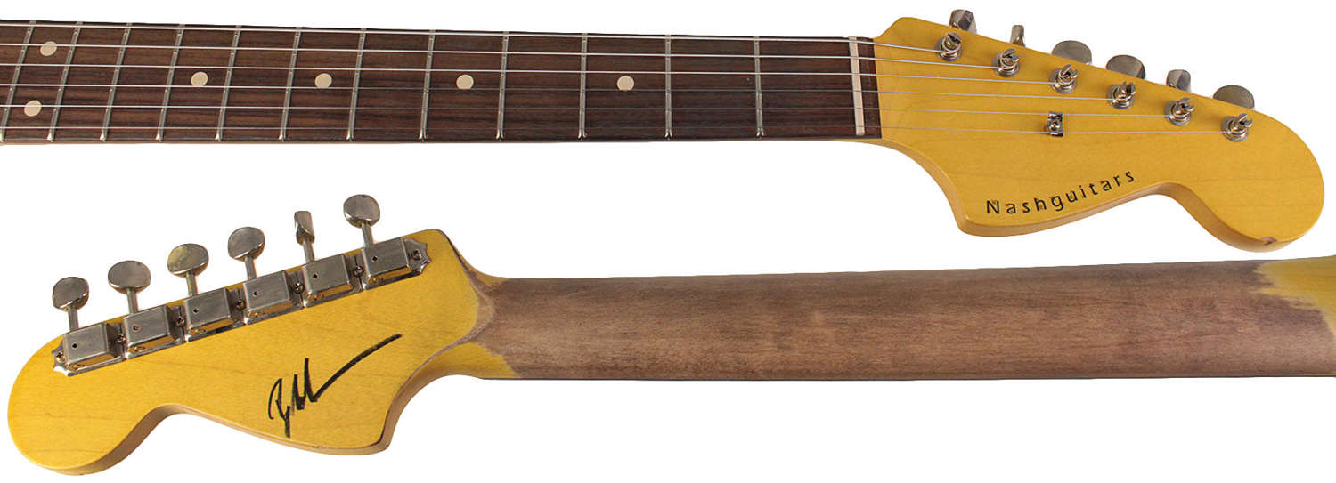 Nash JM-63 Jazzmaster Guitar, Sonic Blue, Light Aging - Vintage Inspired with Modern Features