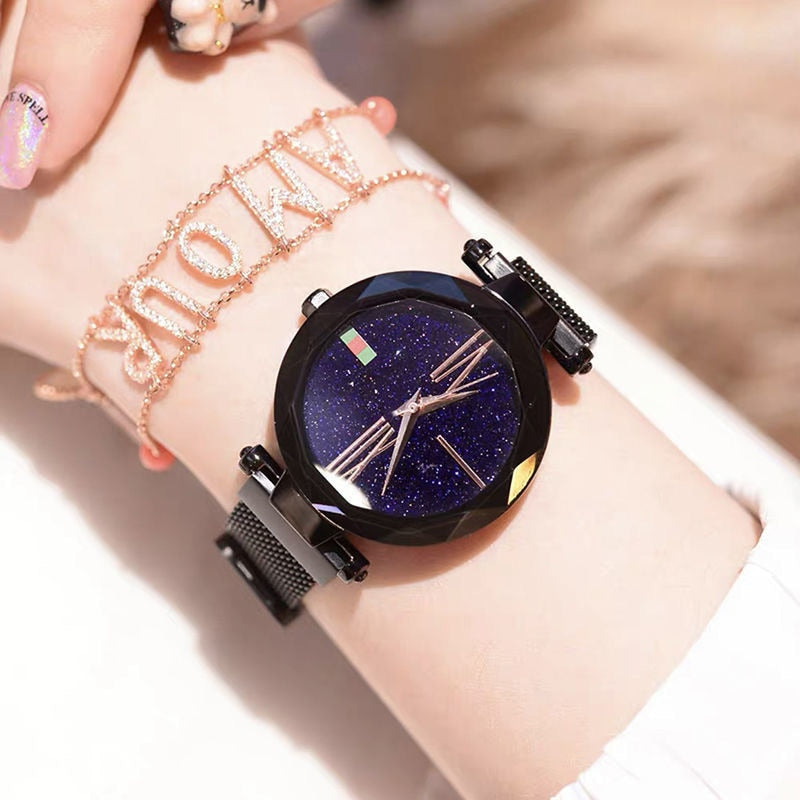 Cosmic Design Luxury Women's Watch with Japan Quartz Movement