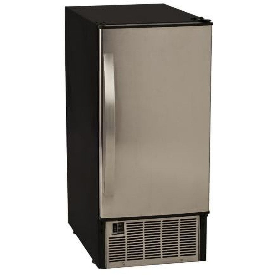 Edgestar IB450SS 15 Inch Wide 25 Lbs. Capacity Stainless Steel Ice Maker