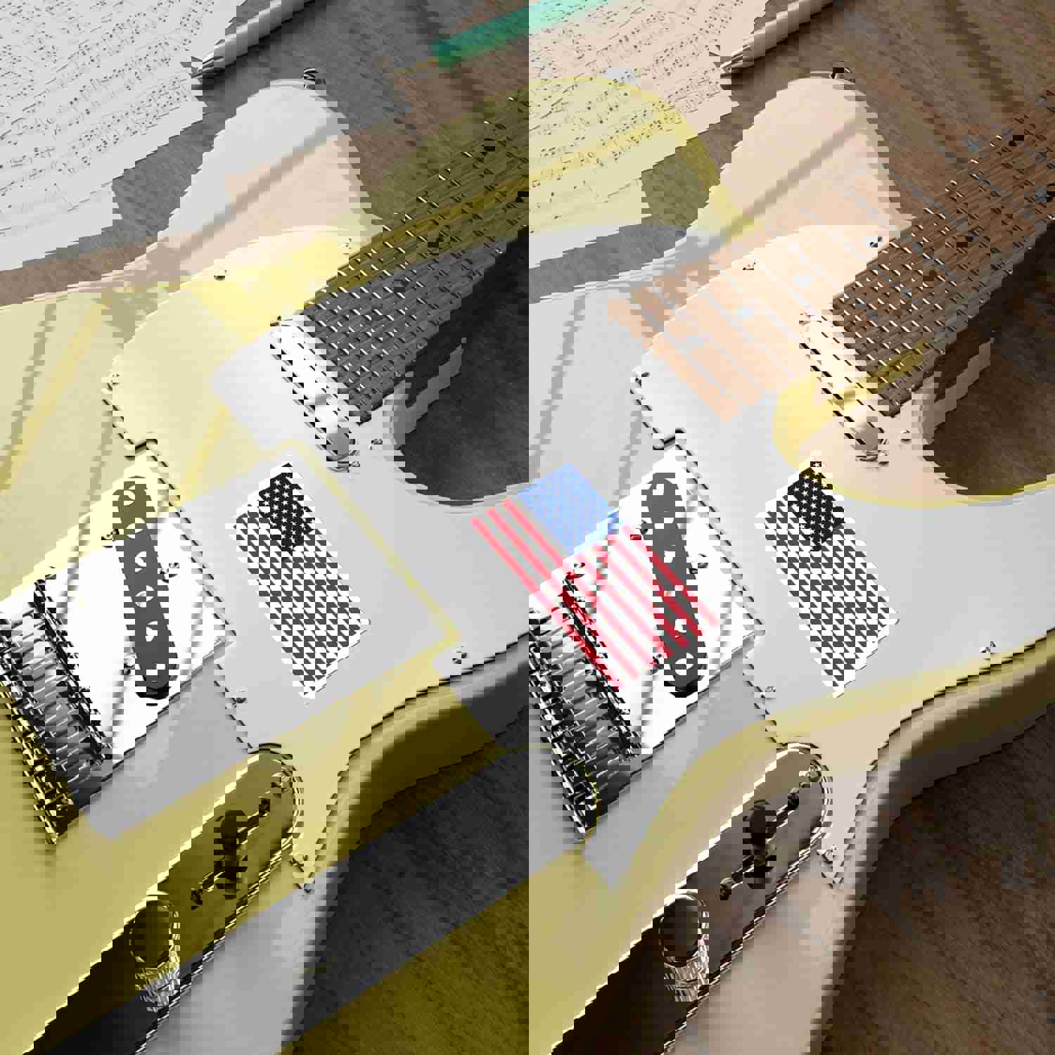 American Flag Decal - Indoor & Outdoor Vinyl Sticker