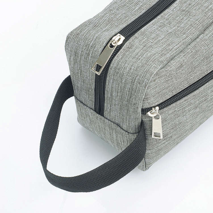 Lkblock Women's Large Capacity Waterproof Cosmetic Bag - Portable Toiletry & Makeup Organizer for Travel