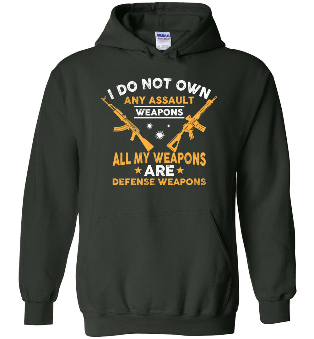 I Do Not Own Any Assault Weapons... Mens Hoodie