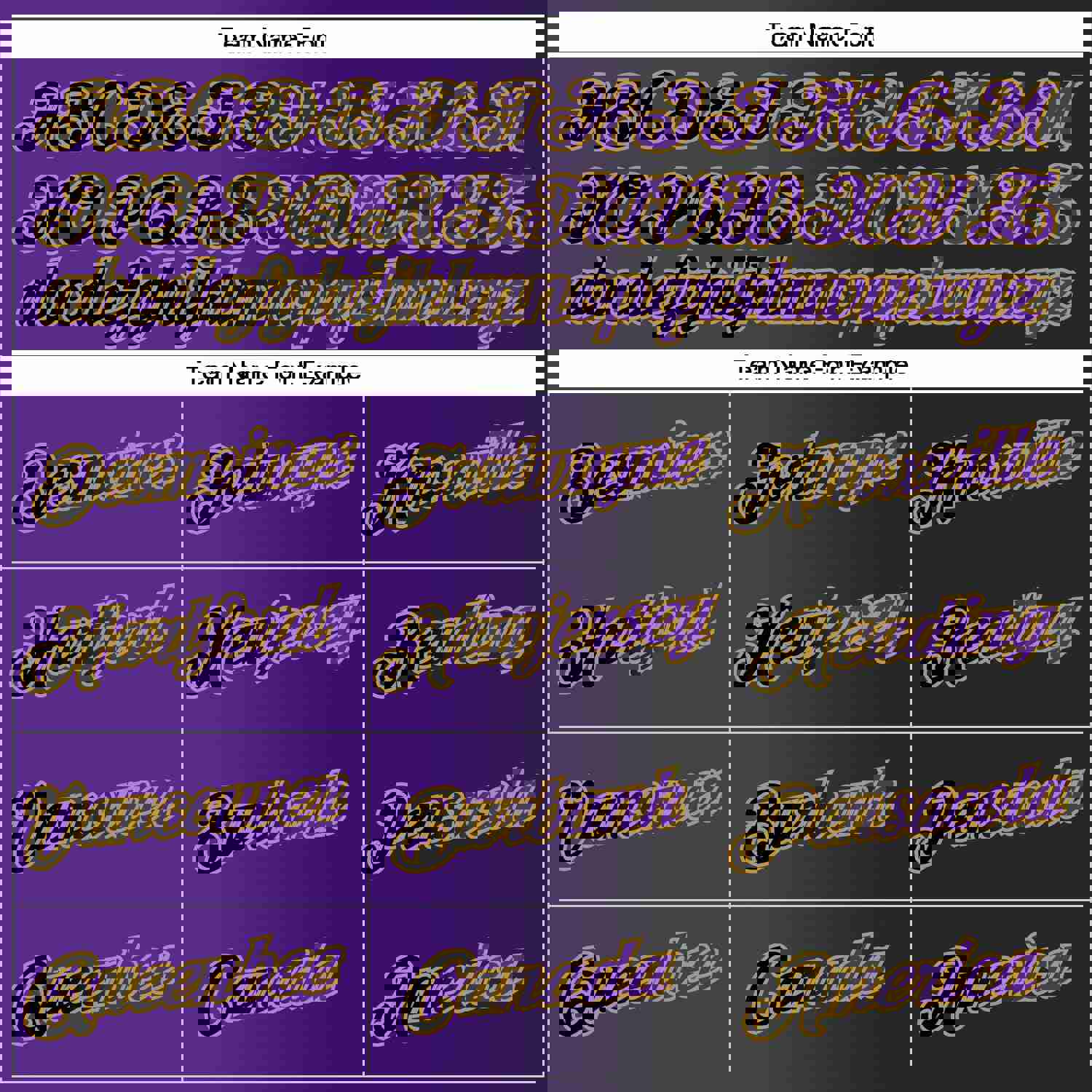 Custom Stitched Black Purple-Old Gold Gradient Fashion Sports Pullover Sweatshirt Hoodie