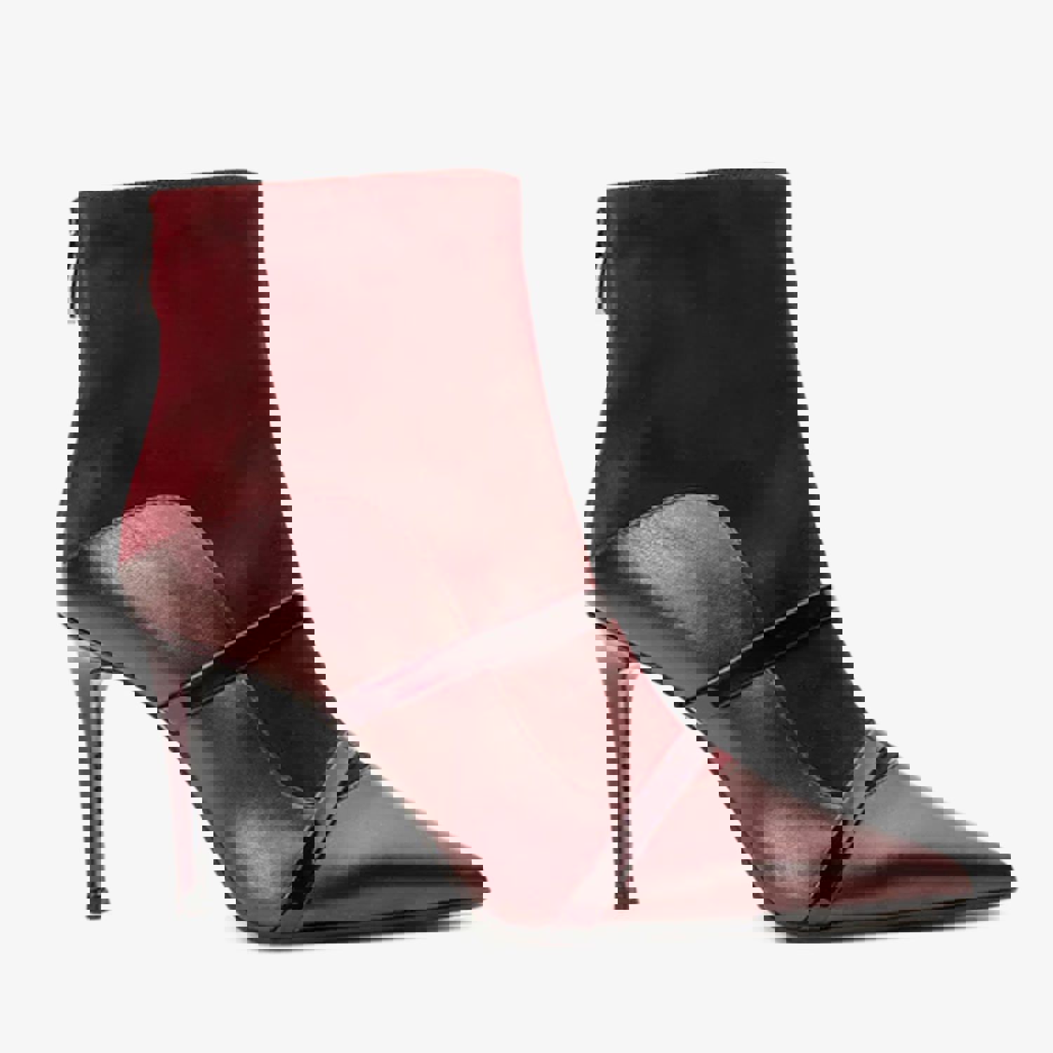 Manila Burgundy Leather Ankle Women Boot