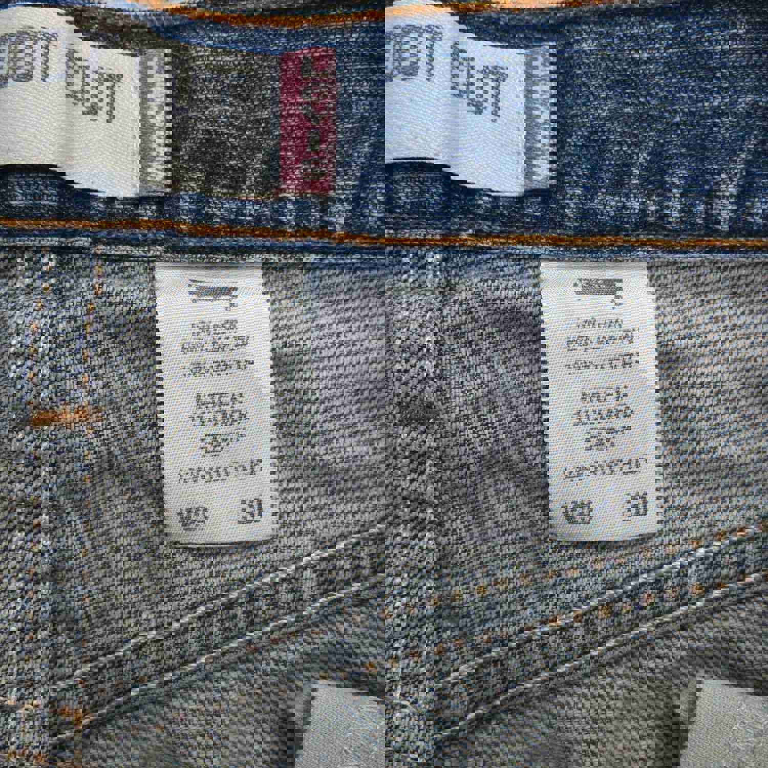 Levis Women's Blue Bootcut Jeans W29XL30 - 100% Cotton Mid Rise
