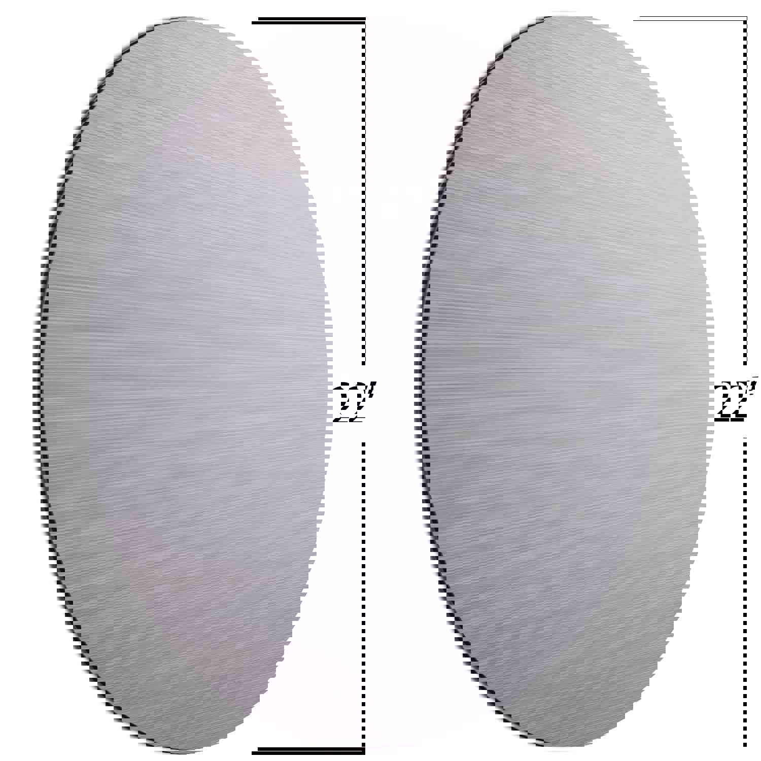 Aluminum Craft Round Blanks for Sign Making, Monogramming, and DIY Projects - Weatherproof, Rustproof, and Easy to Customize