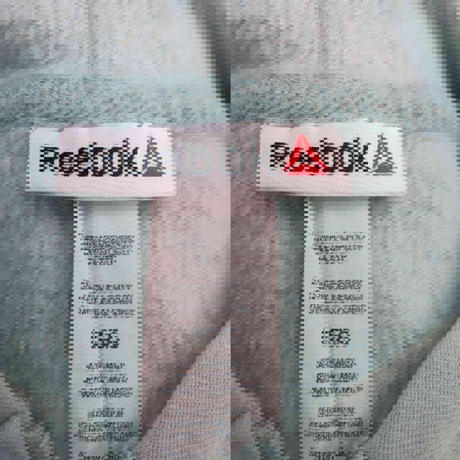 Reebok Women's Large Blue Full Zip Hoodie Jacket