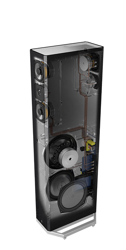 Definitive Technology BP9040 High-performance Bipolar Tower Speaker with Integrated 8 inch Powered Subwoofer