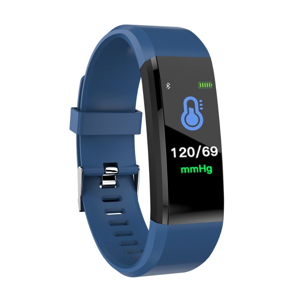 115Plus Smart Bracelet with Heart Rate and Blood Pressure Monitor, Fitness Tracker