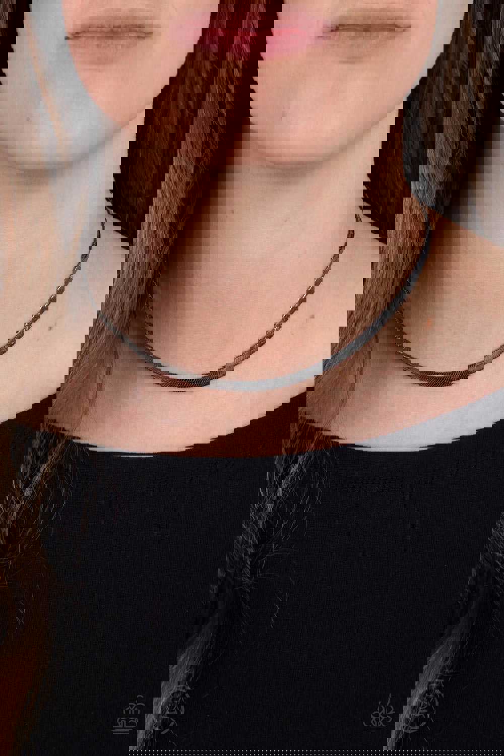 In No Time Flat - Black Paparazzi Necklace