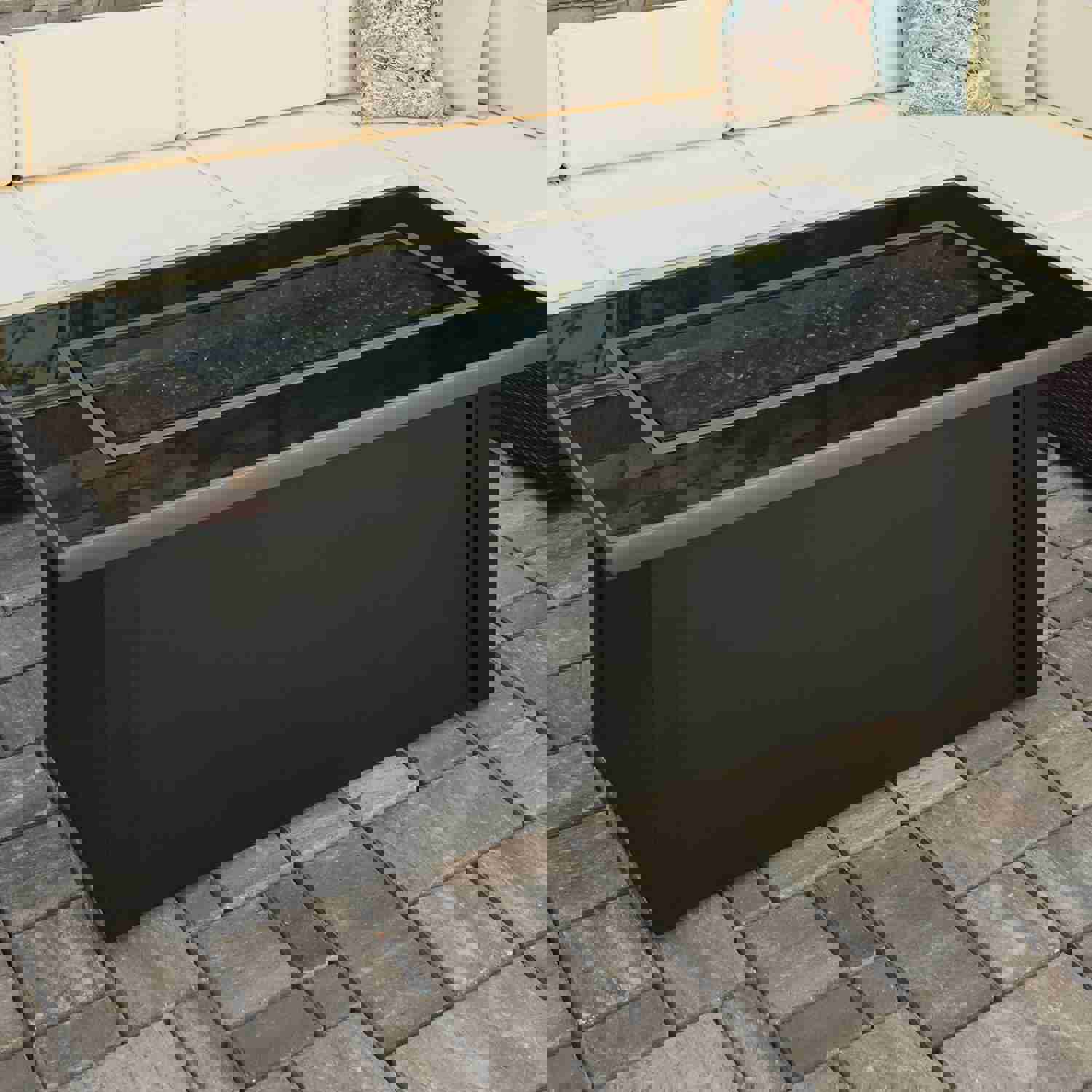 Monte Carlo Linear Gas Fire Pit Table