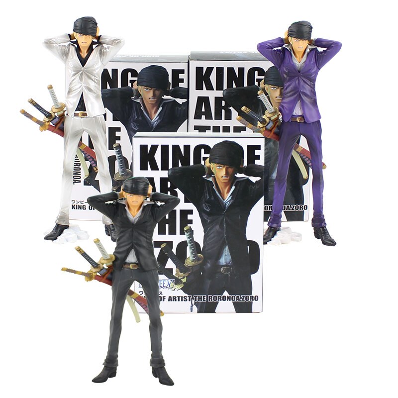 3style One Piece Figure King of Artist The Roronoa Zoro PVC Action Figure Collectible Model Toy