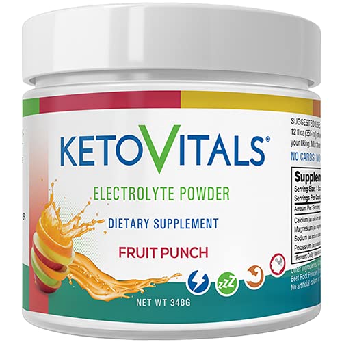 Keto Vitals Electrolyte Powder - Keto Friendly Hydration & Energy Booster