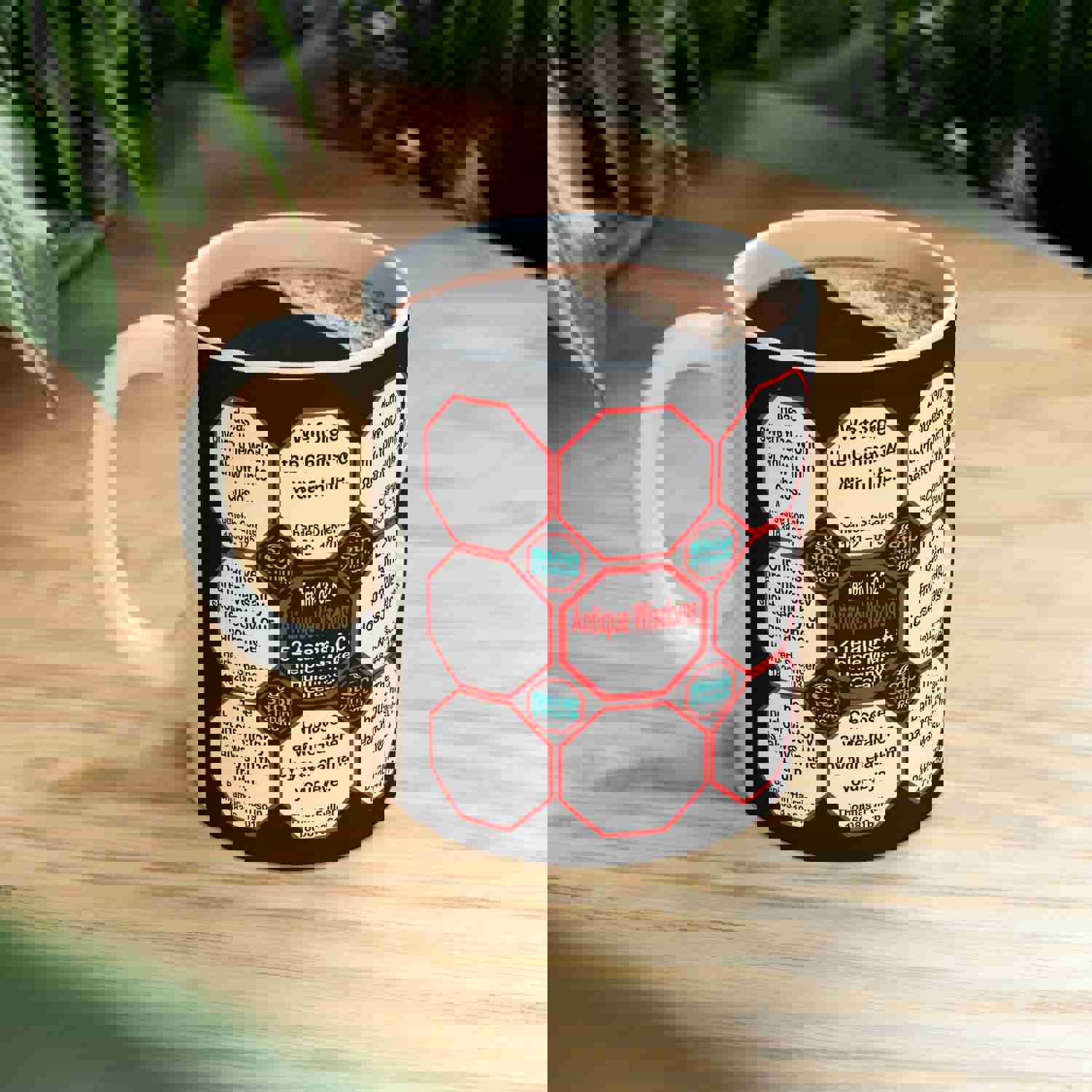 Team 13 of 52 Teams That Make Humanity Great! Drink Wisely in Mug Wisdoms Ceramic 11oz Cup