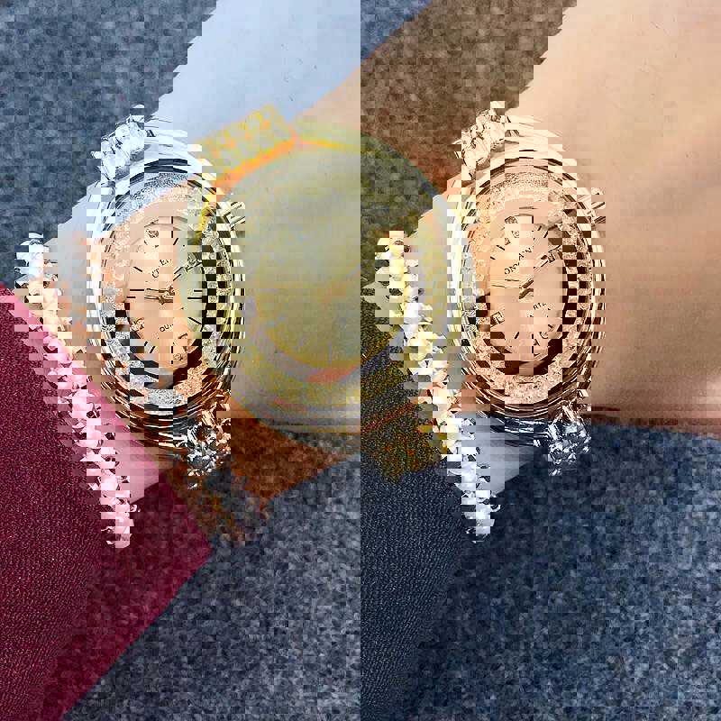 Contena Luxury Quartz Watch for Women - Stainless Steel Fashion Timepiece