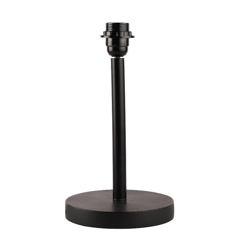 BTR CRAFTS Raven Black Metal Table Lamp with Leafy Vines Color Shade