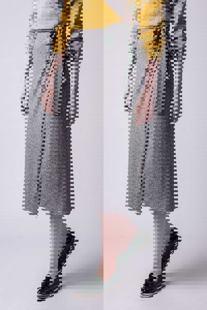 Named Clothing Tierra Wrap Skirt Pattern - Asymmetrical Straight Cut Skirt