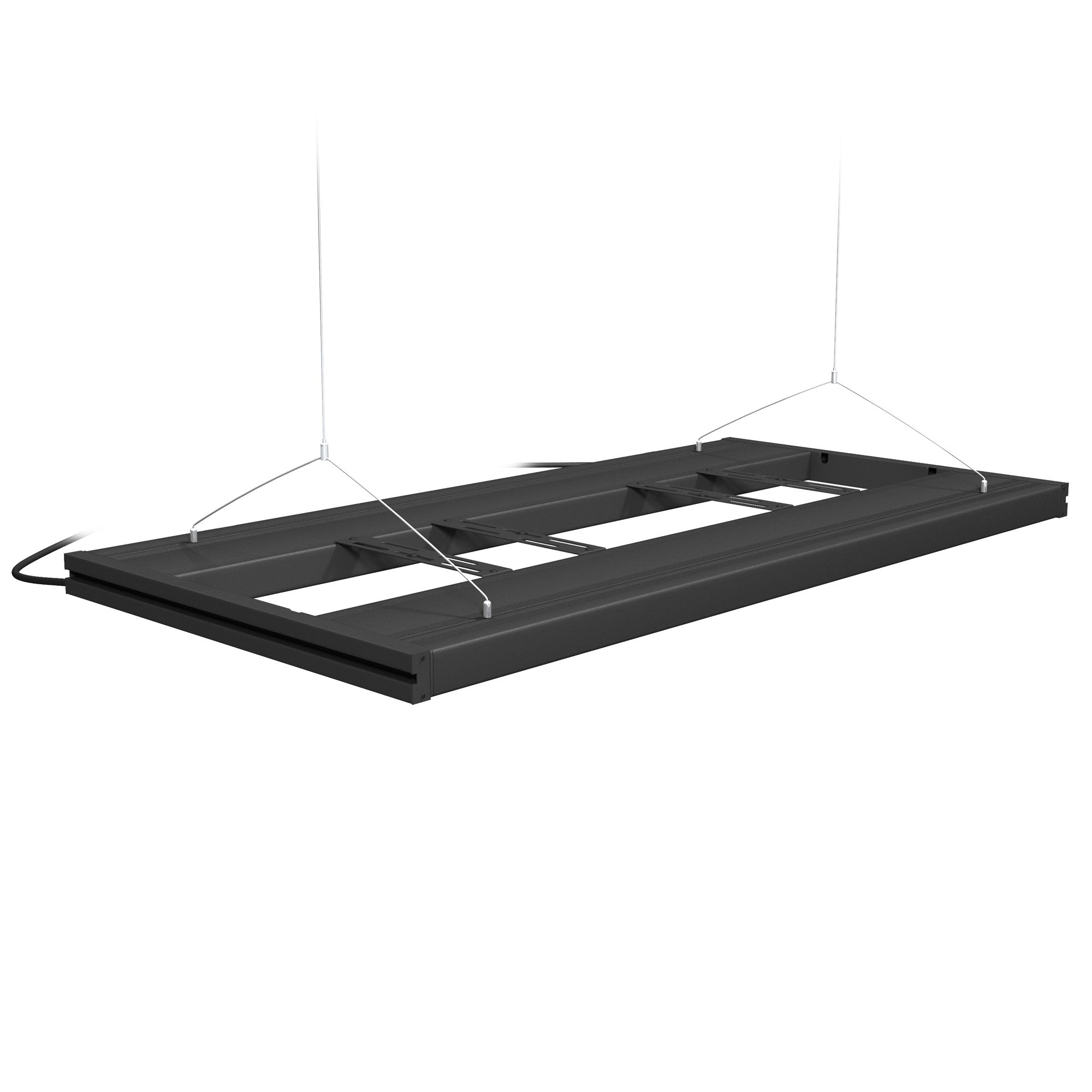 Aquatic Life G2 T5 HO Hybrid 4-Lamp Mounting System Fixture, Black 36-Inch