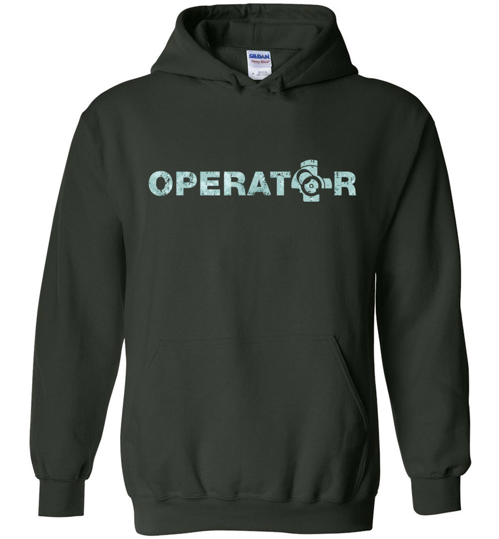 AK-47 Operator and Bolt Face Mens Hoodie