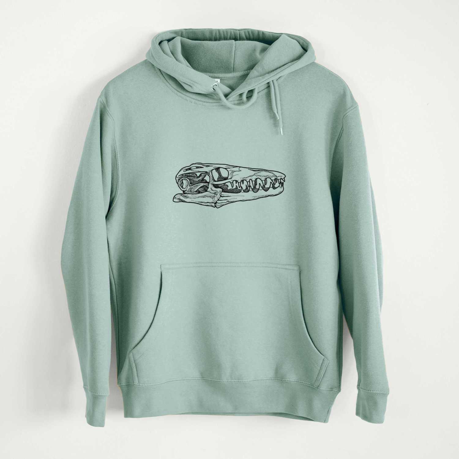 Mosasaur Skull - Premium Unisex Hoodie