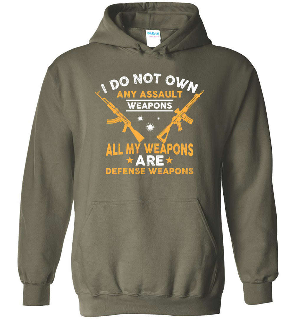 I Do Not Own Any Assault Weapons... Mens Hoodie