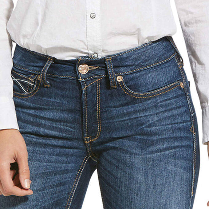 Ariat Ladies R.E.A.L. Perfect Rise Stretch Rosa Boot Cut Jean