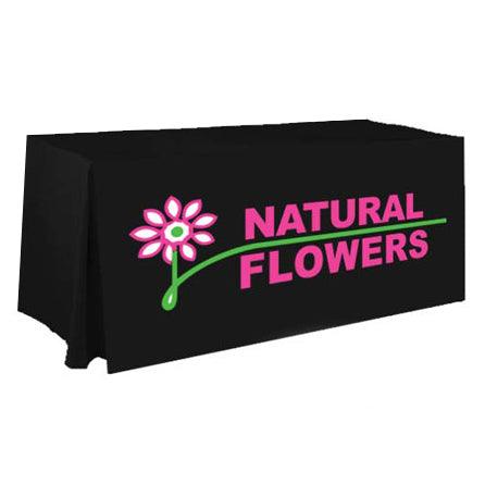4 Custom Printed Fitted Table Cover - Front Panel Print
