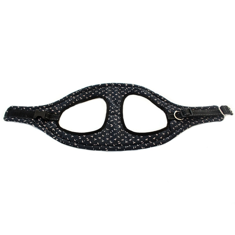 Adjustable Breathable Pet Dog Harness for Small & Medium Dogs - Printed Puppy Vest for Outdoor Walking