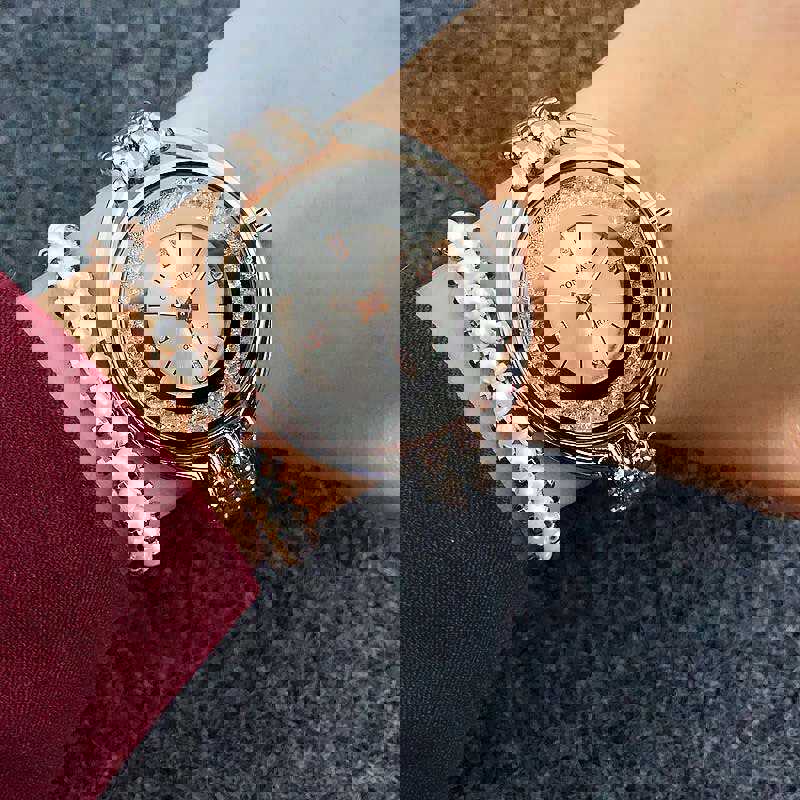 Contena Luxury Quartz Watch for Women - Stainless Steel Fashion Timepiece