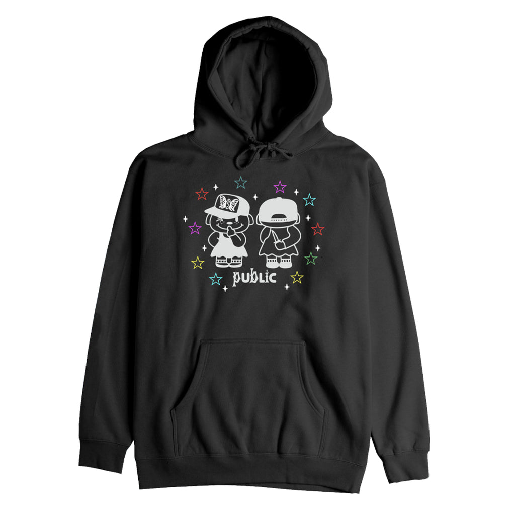 Public Sneaky Jib Hoodie Black