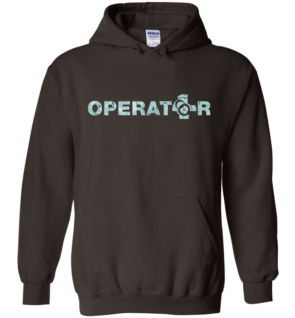 AK-47 Operator and Bolt Face Mens Hoodie