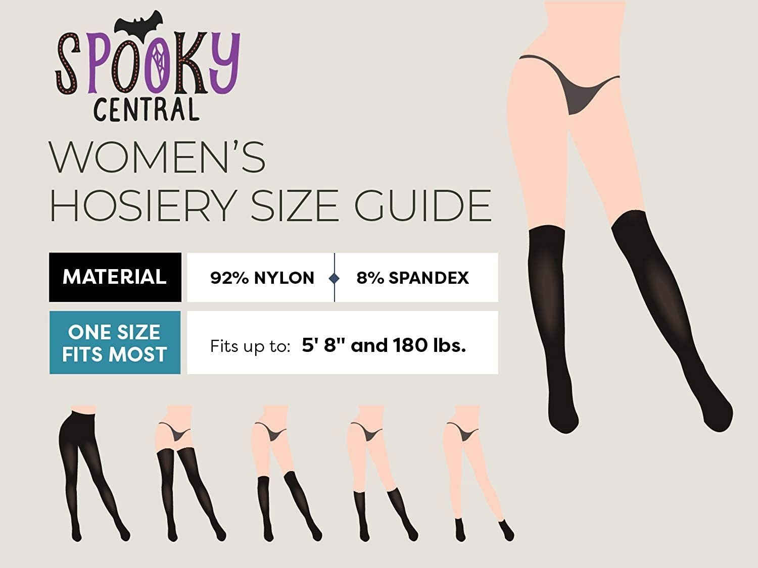 Women's Thigh High Stockings with Ruffles and Pink Bow (One Size, 2 Pairs)