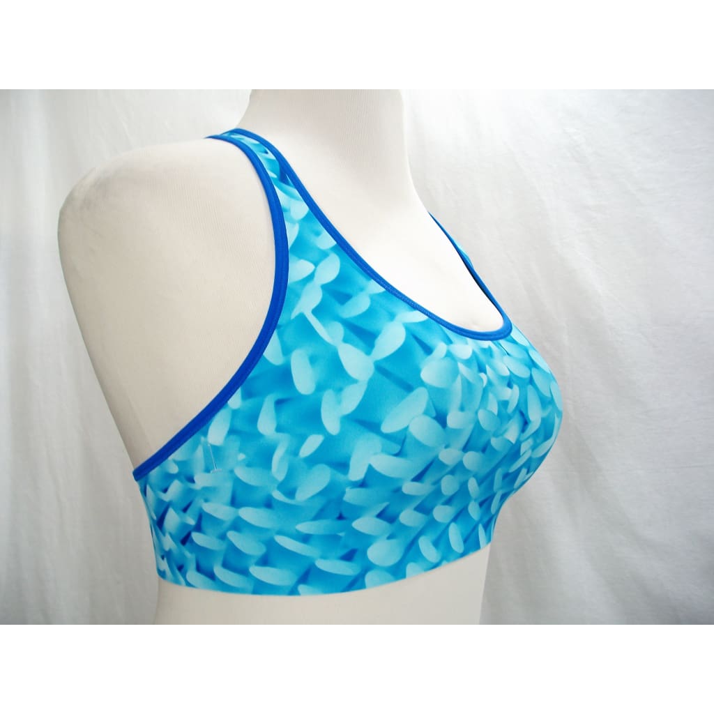Champion B9504 Absolute Racerback Sports Bra with SmoothTec Band - Medium Blue Wave